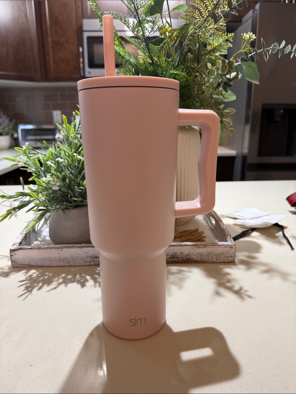 MOVING SALE Simple Modern tumbler blush